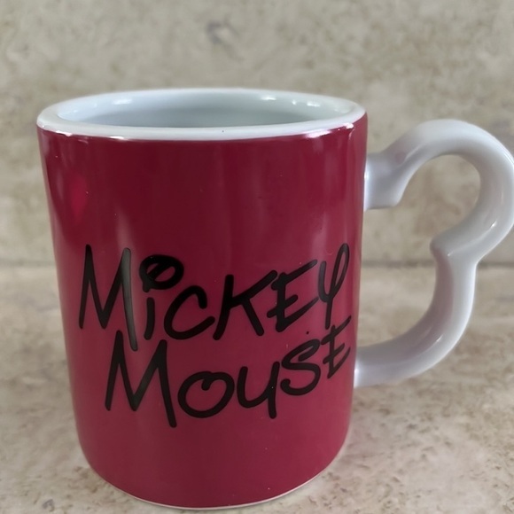 Vintage Disney Mickey Mouse 3D Mickey Ear Handle Coffee Mug - Picture 4 of 6